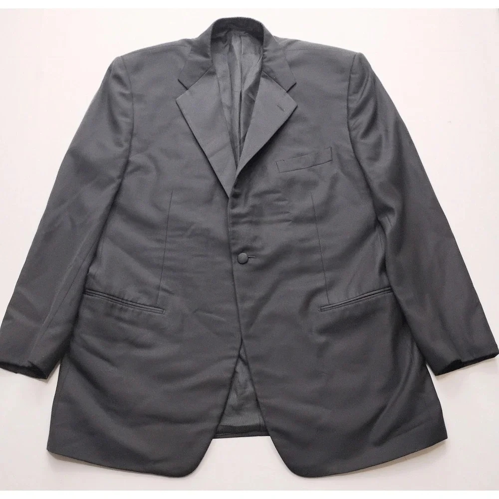 Corneliani Wool Blazer Sport Coat Single Button Made in Italy Mens 49